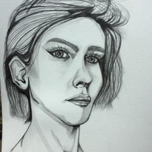 portrait de femme de caractère- patrice vannicatte