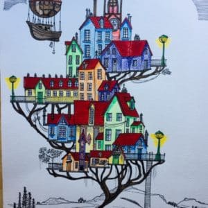 Le Village haut en couleurs-Patrice Vannicatte