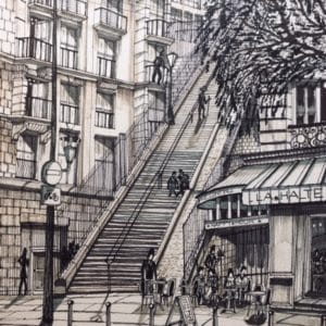 Une Halte à Montmartre-Patrice Vannicatte